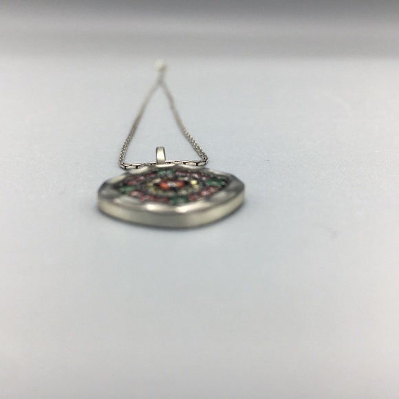 Sterling Silver Semi-Precious Necklace Xmas NWOT - Picture 4 of 6